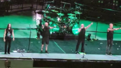 Heavy Rains Force Closure Of Track At DISTURBED's Concert At Illinois State Fair