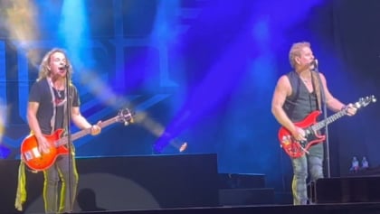 Watch: NIGHT RANGER Performs Cover Of OZZY OSBOURNE's 'Crazy Train' In Wellington, Ohio