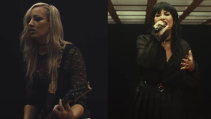 See NITA STRAUSS In DEMI LOVATO's 'Official Live Performance' Video For '29'