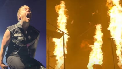 BRENT SMITH Says Pyrotechnics At SHINEDOWN Concerts Are 'An Extension Of The Song Live'