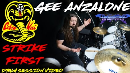 DRAGONFORCE's GEE ANZALONE Records Drums For NETFLIX's 'Cobra Kai' Series