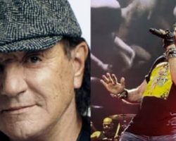 BRIAN JOHNSON Couldn't Watch AXL ROSE Perform With AC/DC: 'I'm Told That He Did A Great Job'