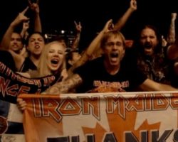 IRON MAIDEN Thanks Fans For Buying More Than Three Million Tickets During 'Legacy Of The Beast' Tour (Video)