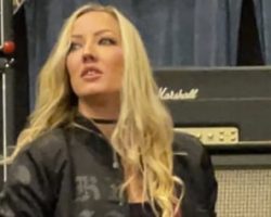 NITA STRAUSS Performs New Solo Single 'Summer Storm' During Atlanta Meet-And-Greet (Video)