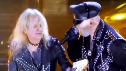 Watch Pro-Shot Video Of JUDAS PRIEST's Performance With K.K. DOWNING At ROCK AND ROLL HALL OF FAME