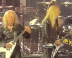 RICHIE FAULKNER: Performing With Both K.K. DOWNING And GLENN TIPTON 'Was An Experience I'll Never Forget'