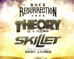 THEORY OF A DEADMAN And SKILLET Announce 'Rock Resurrection' Tour