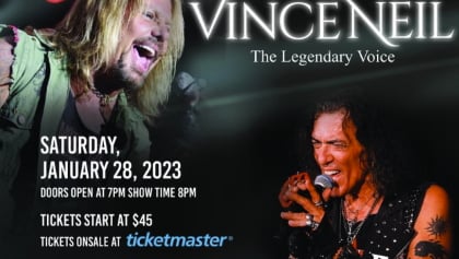 VINCE NEIL And STEPHEN PEARCY To Perform MÖTLEY CRÜE And RATT Classics At California Concert