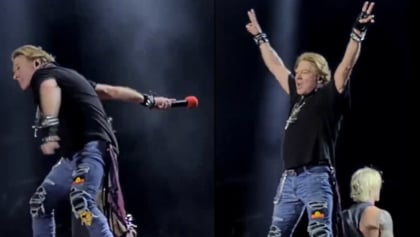 Woman Claims She Was Left 'Bloodied' After Being Hit By AXL ROSE's Microphone During GUNS N' ROSES Concert