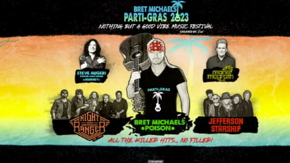 BRET MICHAELS Announces Details Of 'Parti-Gras' Summer 2023 Tour With NIGHT RANGER And JEFFERSON STARSHIP