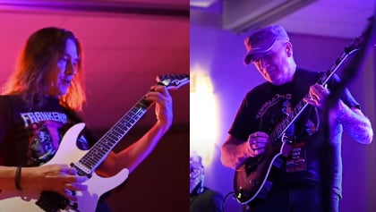 Watch High-Quality Video Of Ex-MEGADETH Members ELLEFSON, YOUNG And POLAND Performing At 'Days Of The Dead' Convention In Chicago