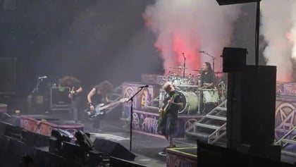 Watch: ANTHRAX Plays First Concert With Drummer DEREK RODDY