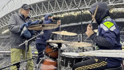 Watch: CHARLIE BENANTE Performs PANTERA's 'Walk' And ANTHRAX's 'Indians' With SEAHAWKS BLUE THUNDER Drumline