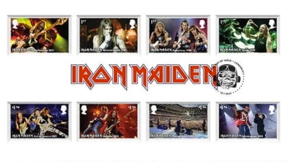 IRON MAIDEN To Be Honored With Royal Mail Stamps