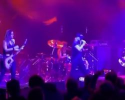 Watch: ACCEPT's MARK TORNILLO Sings IRON MAIDEN's 'Wrathchild' With THE IRON MAIDENS