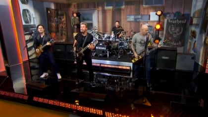 Watch: NICKELBACK Performs 'Those Days' On ABC's 'Good Morning America'