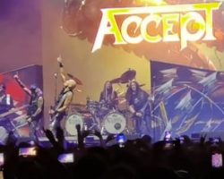 Watch: ACCEPT Performs In Santiago Without Drummer CHRISTOPHER WILLIAMS And Guitarist PHILIP SHOUSE