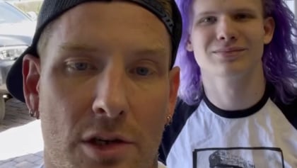 COREY TAYLOR Is 'Super Proud' Of His Son GRIFFIN: 'He's Crushing' It As Singer Of VENDED