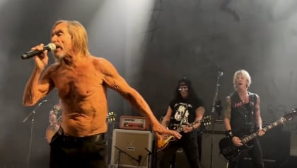Watch: SLASH Joins IGGY POP AND THE LOSERS At L.A. Concert For 'I Wanna Be Your Dog' And 'Louie Louie'