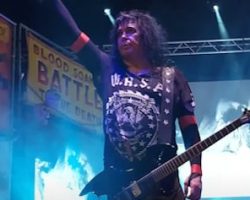 W.A.S.P.'s BLACKIE LAWLESS Has A Cracked Vertebra, Expects To Be Healed In Time For North American Tour