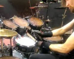 MEGADETH's DIRK VERBEUREN Shares Drum-Cam Video Of 'We'll Be Back' Performance From Winnipeg