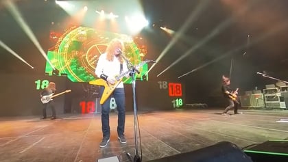 Watch: MEGADETH Kicks Off Spring 2023 Canadian Tour In Abbotsford
